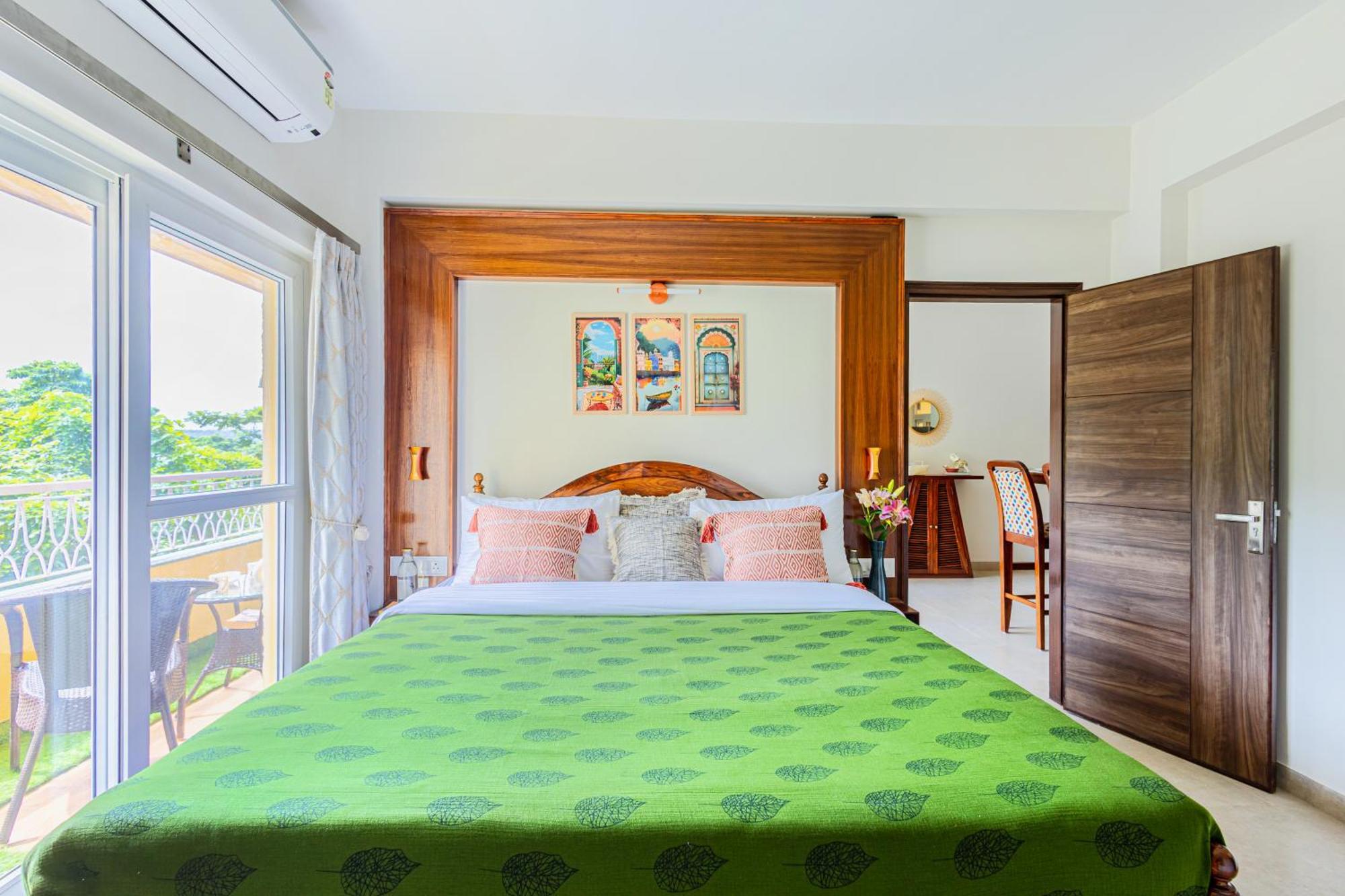 Alaya Stays 1 Bhk With Balcony & Pool - Veera Marina Candolim Eksteriør billede