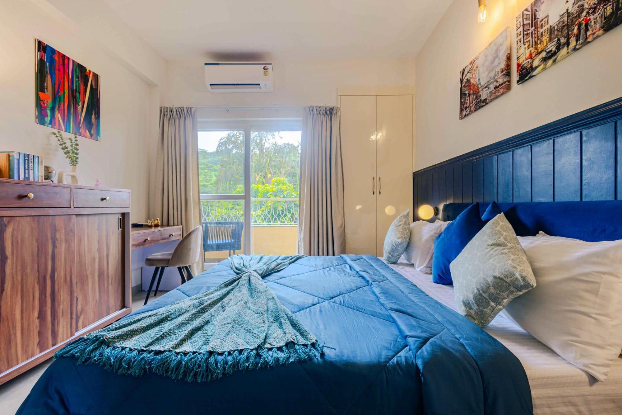 Alaya Stays 1 Bhk With Balcony & Pool - Veera Marina Candolim Eksteriør billede