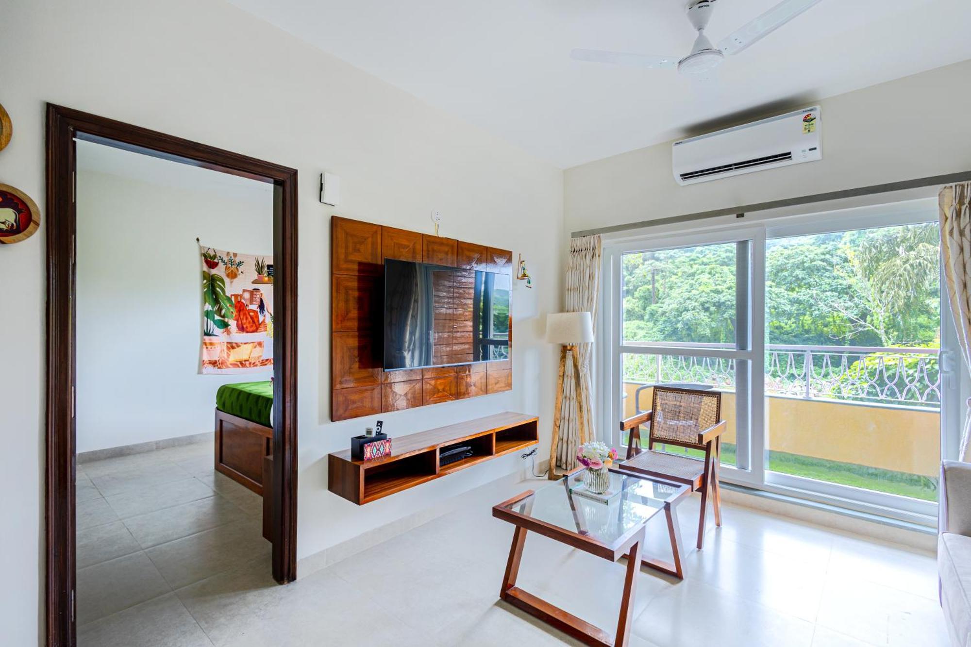 Alaya Stays 1 Bhk With Balcony & Pool - Veera Marina Candolim Eksteriør billede