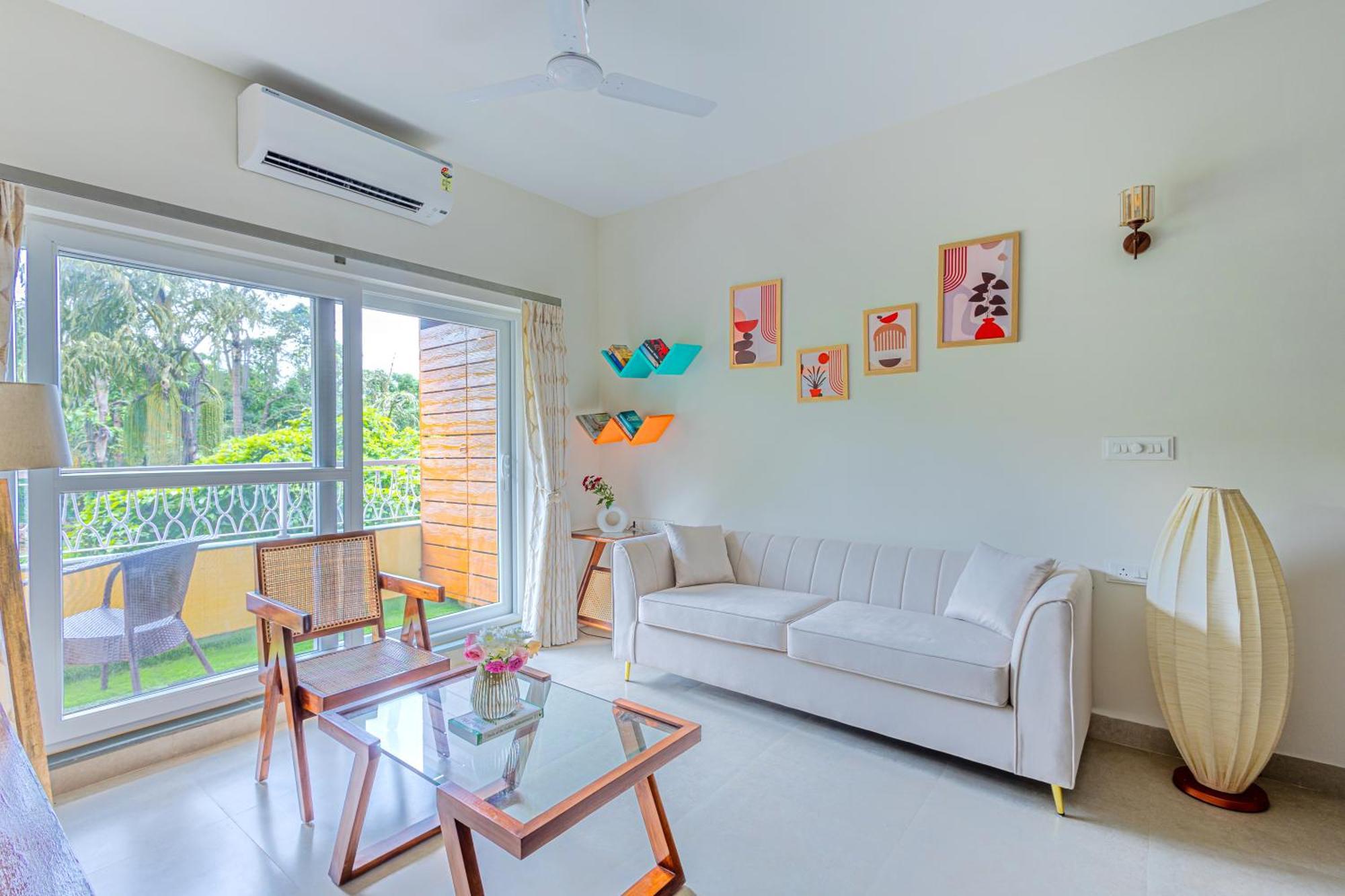 Alaya Stays 1 Bhk With Balcony & Pool - Veera Marina Candolim Eksteriør billede