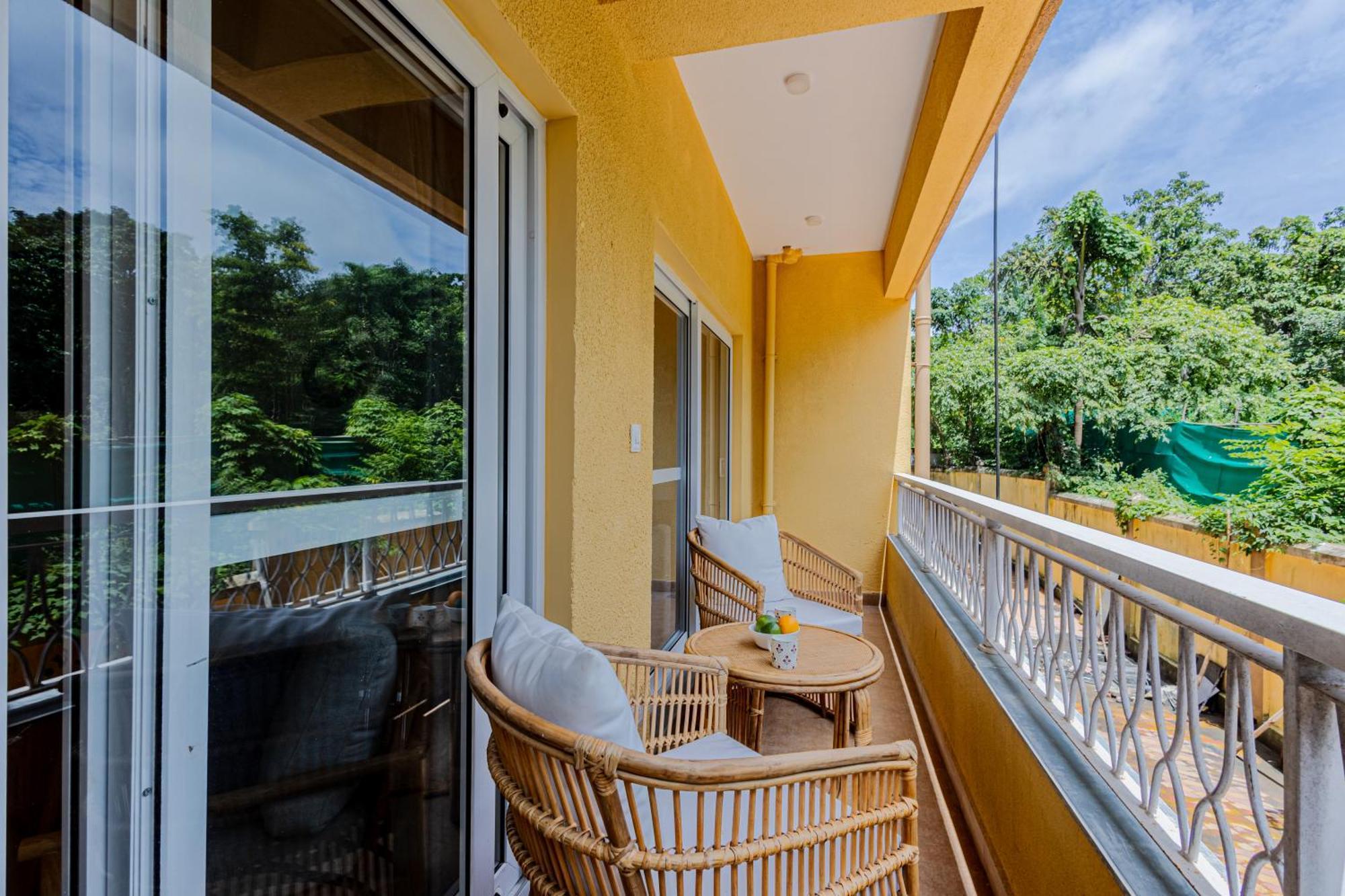 Alaya Stays 1 Bhk With Balcony & Pool - Veera Marina Candolim Eksteriør billede