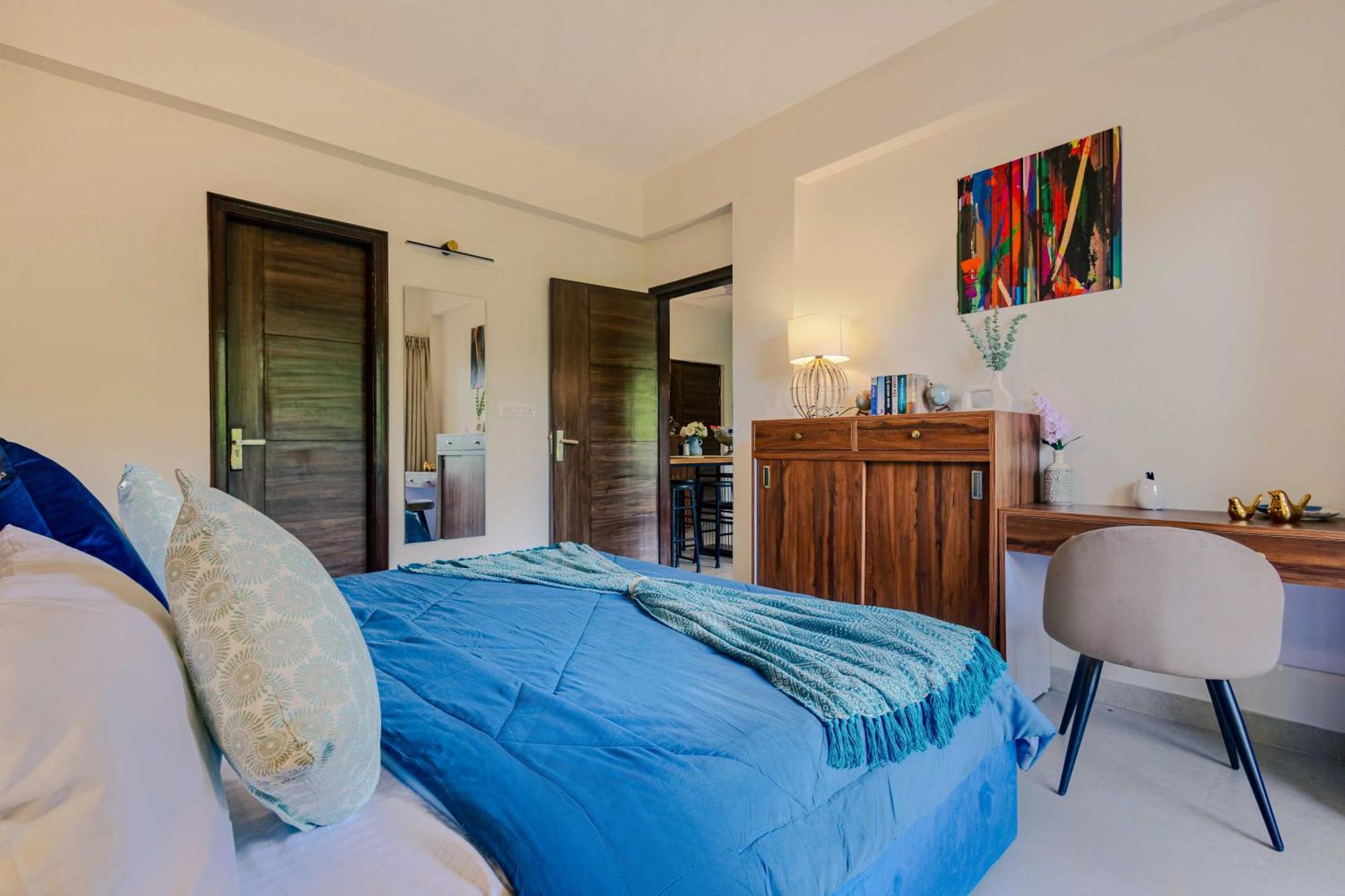 Alaya Stays 1 Bhk With Balcony & Pool - Veera Marina Candolim Eksteriør billede
