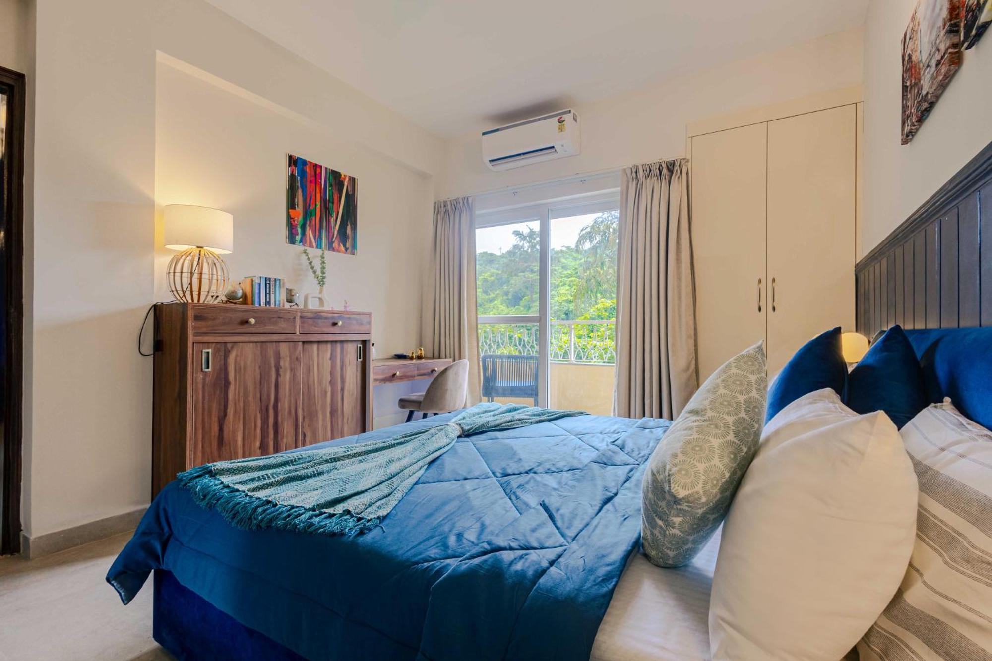 Alaya Stays 1 Bhk With Balcony & Pool - Veera Marina Candolim Eksteriør billede