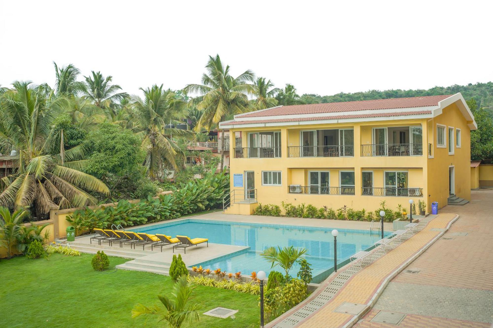 Alaya Stays 1 Bhk With Balcony & Pool - Veera Marina Candolim Eksteriør billede