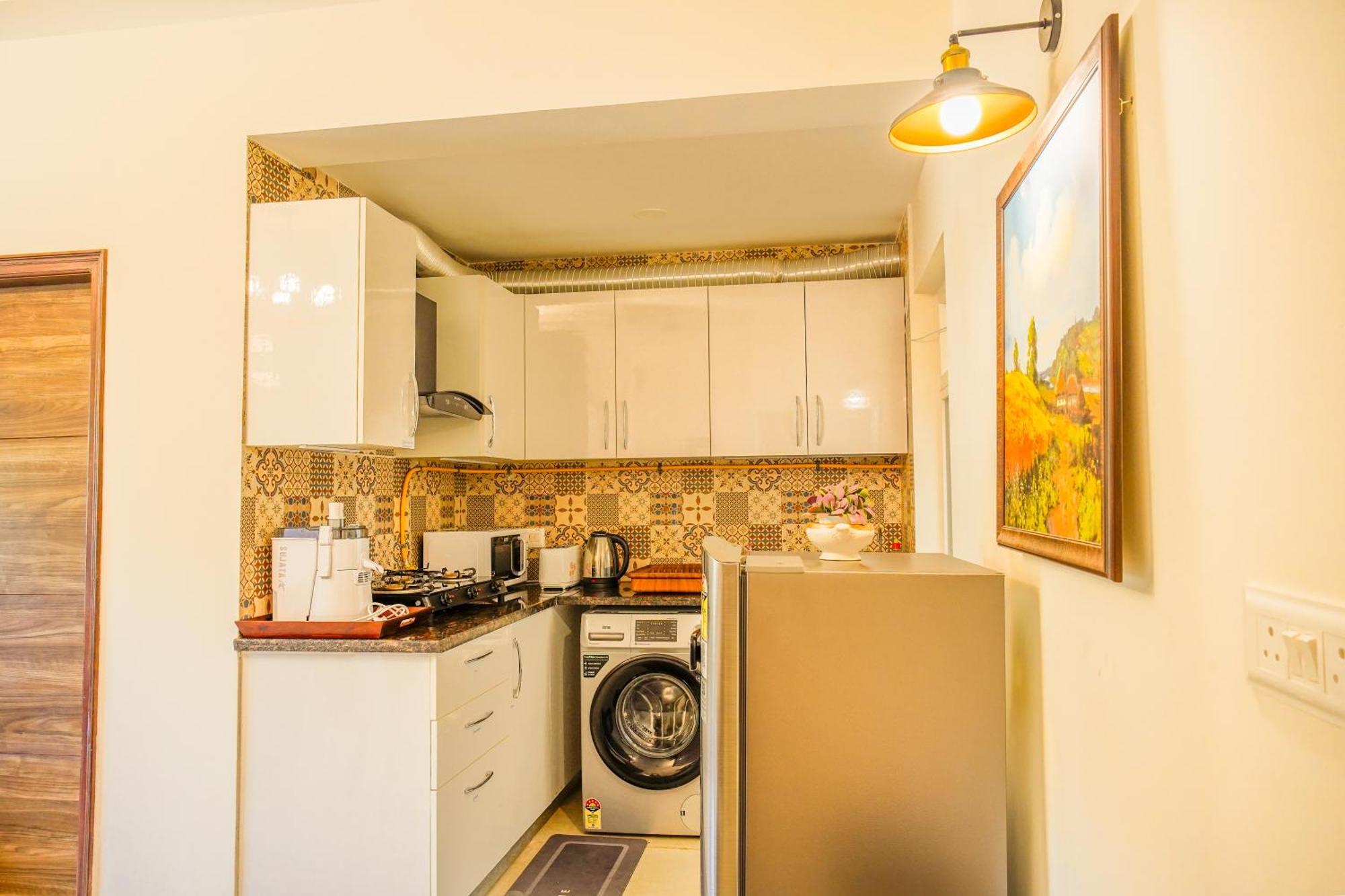 Alaya Stays 1 Bhk With Balcony & Pool - Veera Marina Candolim Eksteriør billede