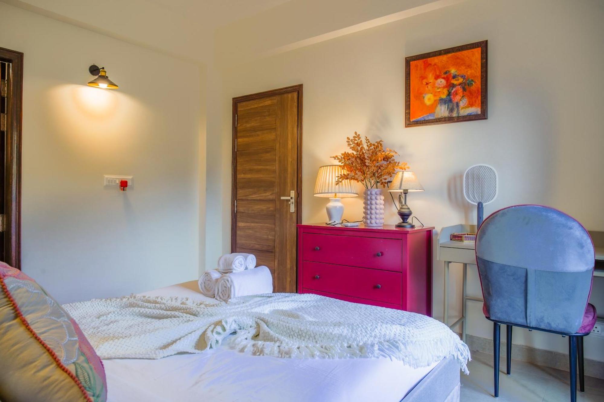 Alaya Stays 1 Bhk With Balcony & Pool - Veera Marina Candolim Eksteriør billede