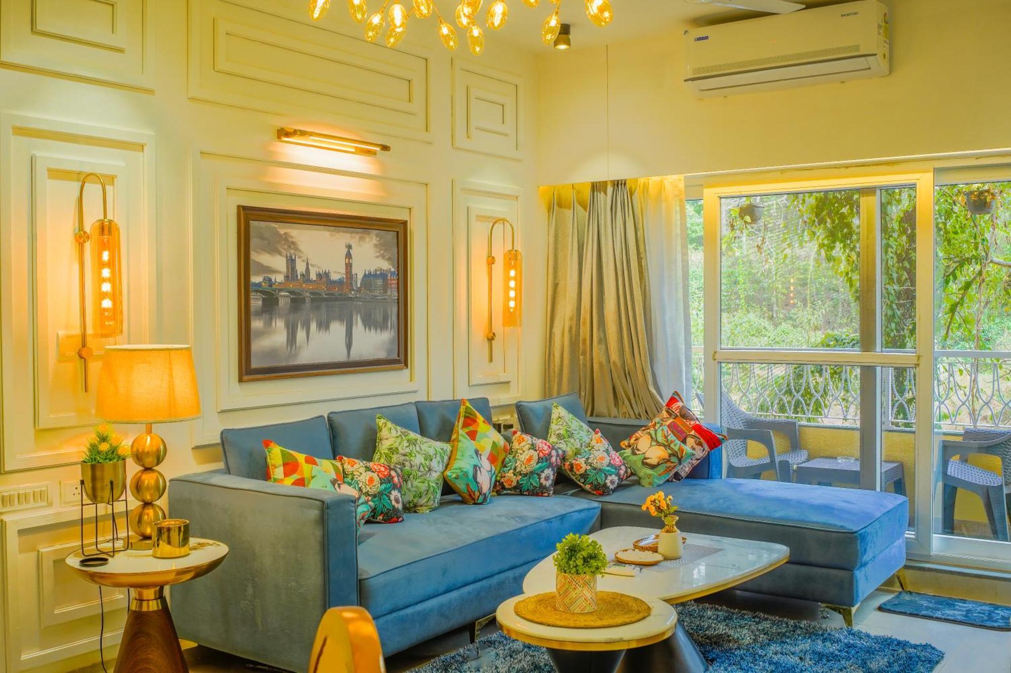 Alaya Stays 1 Bhk With Balcony & Pool - Veera Marina Candolim Eksteriør billede